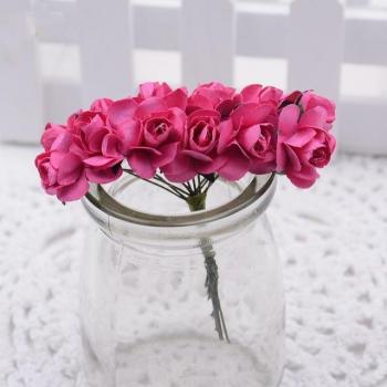 12pcs Decorative Mini Roses