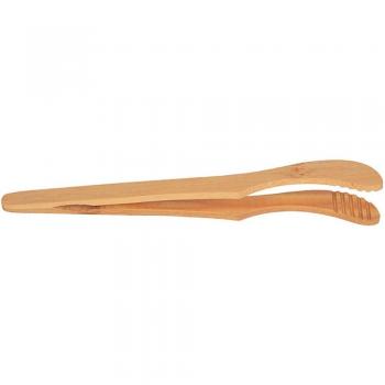 18cm Wooden Bagel Tongs