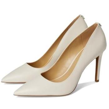 Michael Kors 7 US Beige Leather Pumps – 10cm Decollé Heel