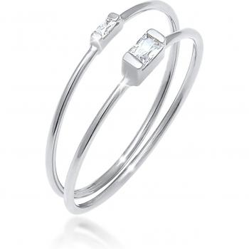 Anello “Elli” – Minimalist ring con pietre di zirconio