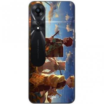 Oppo A78 5G Tanjiro & Inosuke with Zenitsu Mania Shell