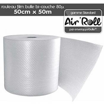 Film à Bulles 20 Rouleaux 50cm x 50m