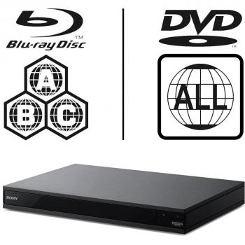Sony UBP‑X800 8K Compatible Code‑Free Disc Player