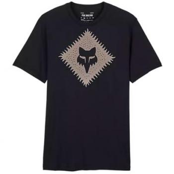 T-Shirt Nera FOX Leo Prem
