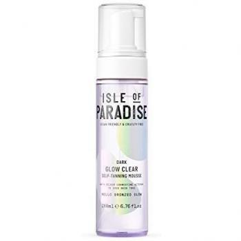 Isle of Paradise Glow Clear Dark Self-Tanning Mousse 200ml