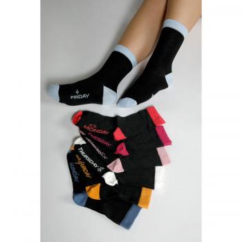 Ulla Popken Plus Size 7-Pack Holiday Socks