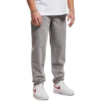 Jeans Uomo Def Schiller Loosefit Grigio Chiaro 31