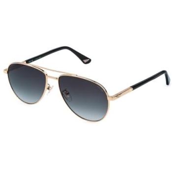 Police SPLR77 New Crossroads 6-0300 Men's Gold Sunglasses Size 59