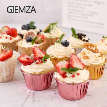 GIEMZA 50pcs Dessert Muffin Cups