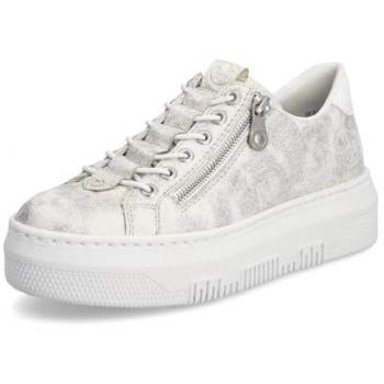 Rieker Women's Beige Zip Sneakers