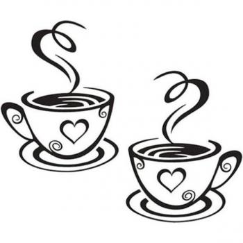 Cafe Wall Decor Stickers
