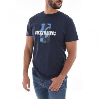 T-shirt Bikkembergs Logo Imprimé