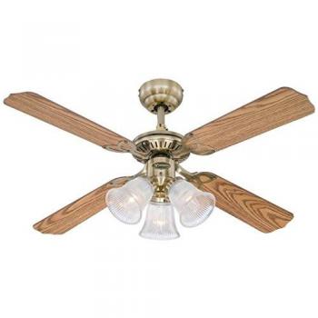 Ventilateur à éclairage Westinghouse Princess Trio