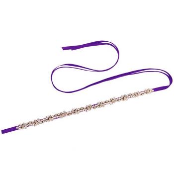 OLOMLB Rhinestone Bridal Dress Belt