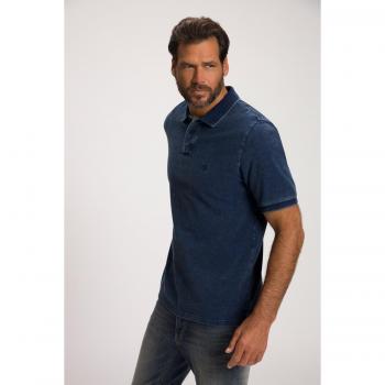 Maglia polo mezze maniche indaco 5XL uomo JP1880