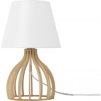 Lampe Décorative Scandinave en Bois Blanc