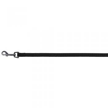 Laisse Classique M-L: 1,00 m/20 mm, noir