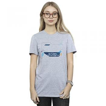 Disney Women's Cotton Boyfriend T-Shirt