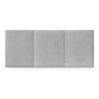 Cabecero de Terciopelo Modular Acolchado Alta Gama Moderno Sofisticado para Cama 105x50cm