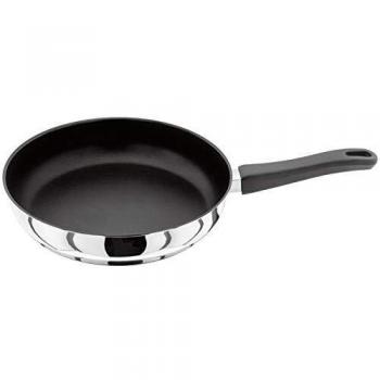 Silver Steel Judge Vista Non-Stick Frying Pan, 26cm