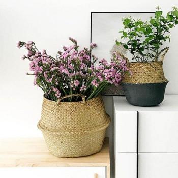 Panier en rotin pour linge sale