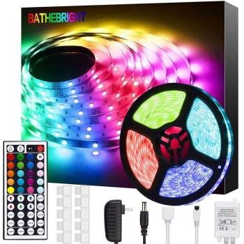 Guirlande Lumineuse Étanche 10 Mètres 300 LEDs RGB 5050 avec Bluetooth