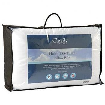 Medium-Firm HollowFibre Pillow Set in White