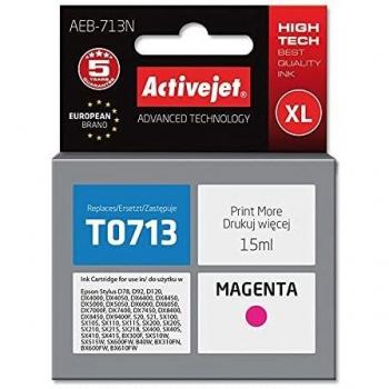 Activejet AEB-713N Cartouche d'encre 1 pièce(s) Compatible Rendement élevé (XL) Bleu