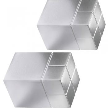 Neodimio C30 Ultra-Strong Magnete 20×30×20 mm Cubo Argento, 2 un. – Sigel BA707