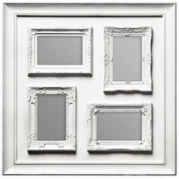 Plastic Multi Picture Frame for 4 Photos (4x6 inch)