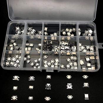 150pcs Micro USB Connector Pack