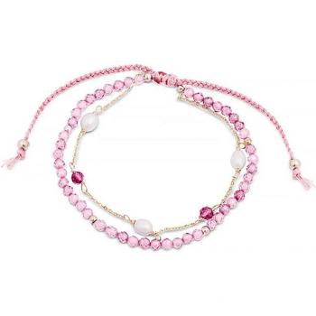 Metaal-Luxe Armband van Luxenter, Roze Toermalijn 18K