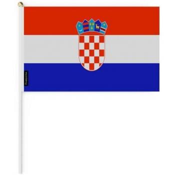 Lightweight 14x21 cm Croatian Flags – 50 Unit Bundle
