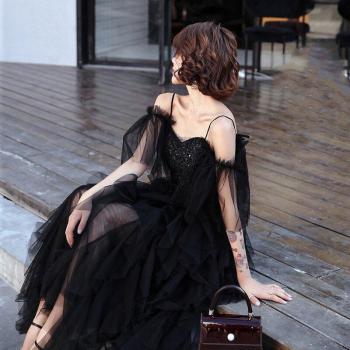 Feierabendkleid „Sommerhimmel“ – Schlingen, S‑2XL