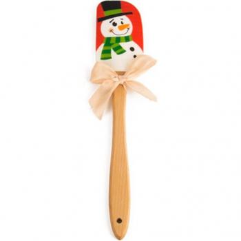 Spatule en silicone avec motifs de Noël pour mélanger