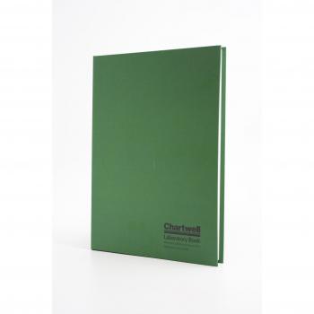 Exacompta Chartwell A4 Hardback Laboratory Notebook, 5mm Quadrille Grid, 160 Pages, Yellow