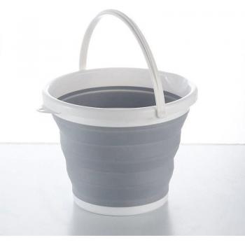 Faltbarer Silikon Eimer 10L für Camping und Outdoor