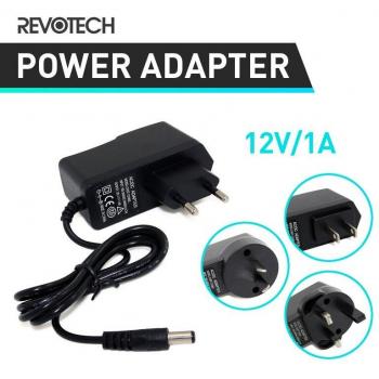 Multi-Plug 12V 1A CCTV Camera Power Supply Adapter