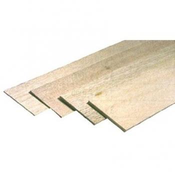 Planche de balsa 1000 x 100 x 4 mm Maxicraft