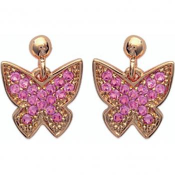 J7211 Lily Treasure Butterfly Studs