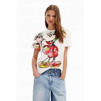 T-shirt Desigual Mickey Lacroix bianca