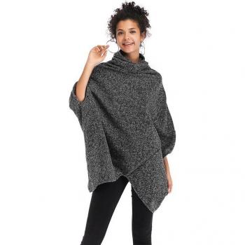 Estampado de Murciélago en suéter de invierno femenino