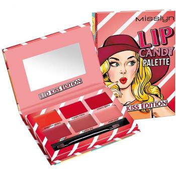 Palette de lèvres Misslyn Lip Candy N° 1 Red Kiss Edition 13,34 g