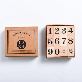 Ensemble de timbres mois et semaine pour bureau
