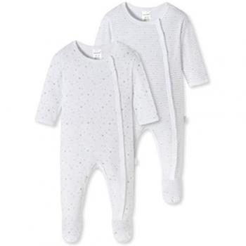Schiesser Unisex Strampler Original Classics 2er Set
