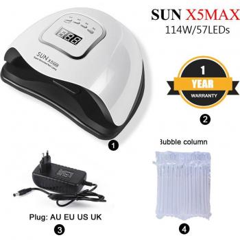 BLUEQUE 120W UV Nail Curing Lamp