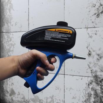 Portable Sandblasting Tool for Tombstones