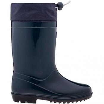 Bejo Kids Rainbow Splash Rain Boots in Dark Sapphire
