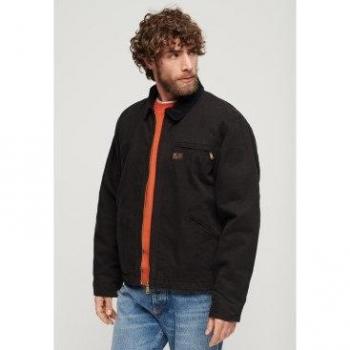 Superdry Chaqueta Surplus Ranch Negra para Hombre