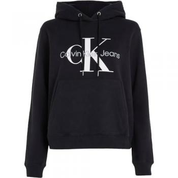 Sweat à capuche Calvin Klein Jeans Noir Femme